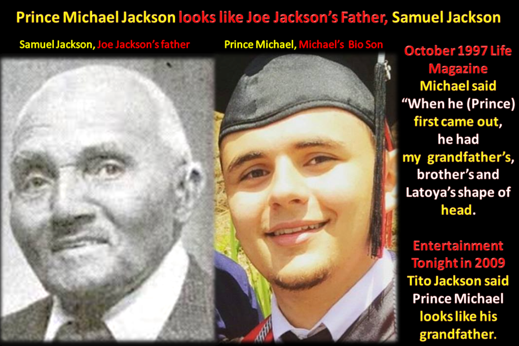 Proof Michael IS the Biological Father Prince Michael! Picture Worth